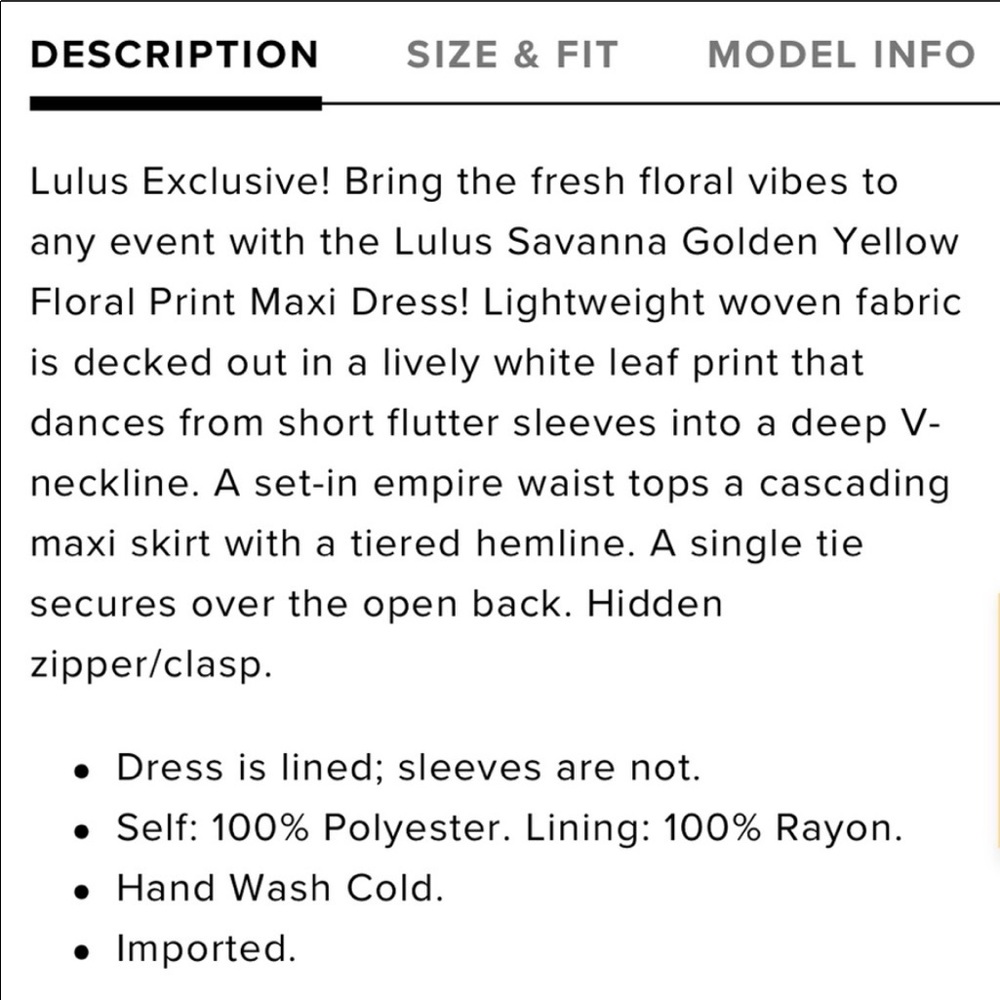 LAST CHANCE 🌹 Lulu’s Savana Golden Hour maxi dress - Picture 5 of 6